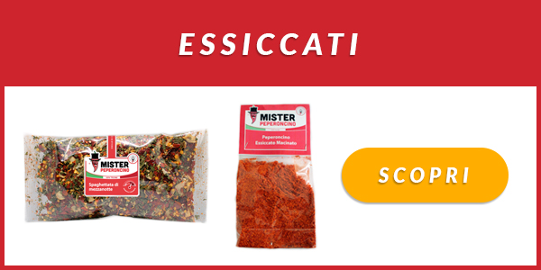 i prodotti essiccati